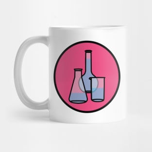 Beaker and Flasks Science Mug